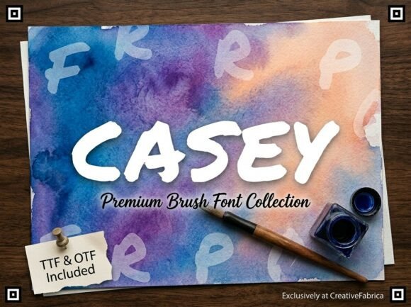 Casey: A Bold Display Typeface for Impactful Design