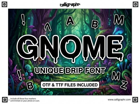 Gnome: The Decorative Display Font for Bold Creatives