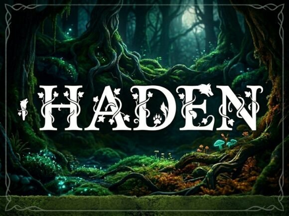 Haden: A Bold Display Typeface for Impactful Design