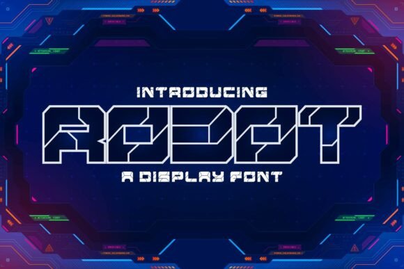 Robot: The Bold Display Font for Confident Design